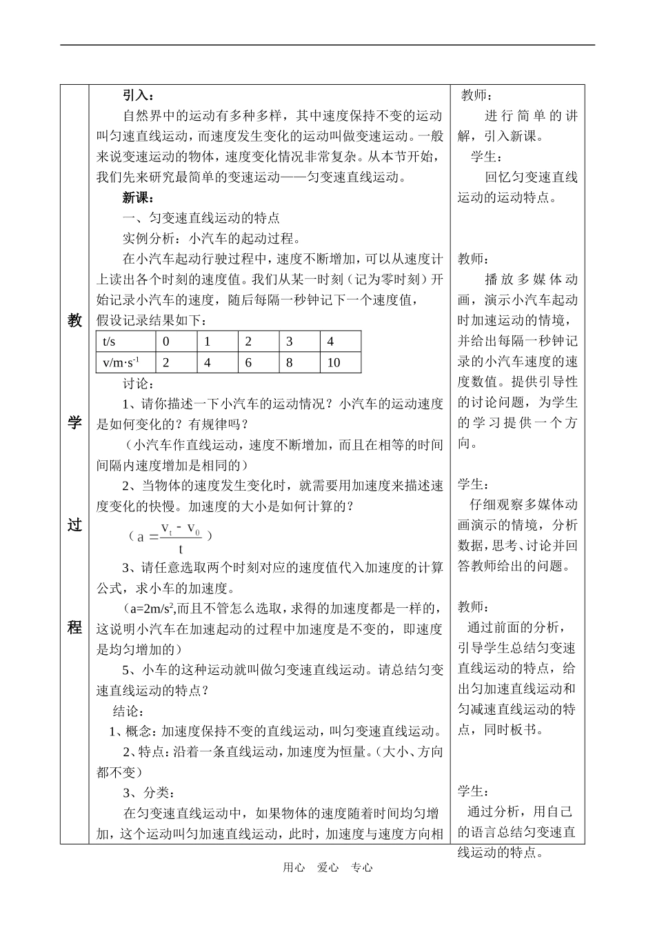 高一物理必修1 匀变速直线运动的规律2_第3页