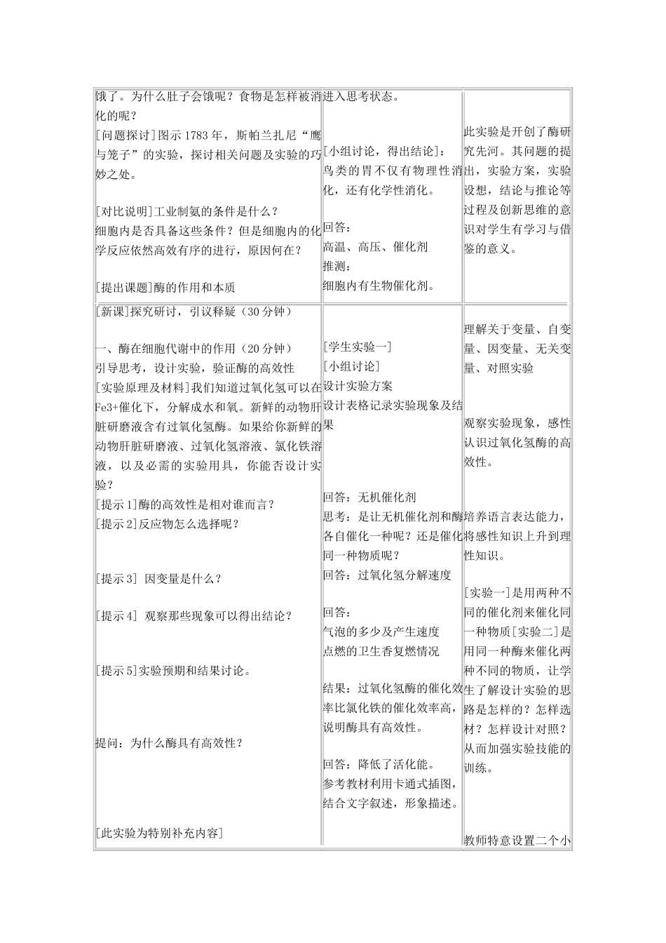 高一生物 5.1 《降低化学反应活化能的酶》素材（3）（新人教版必修1）_第2页