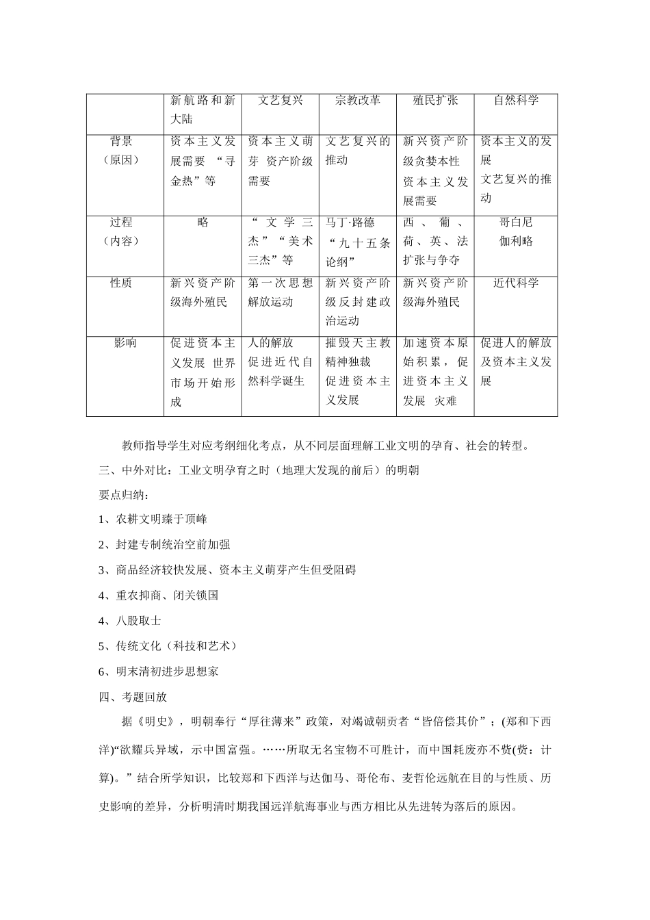 高三历史备考复习的新视角_第3页