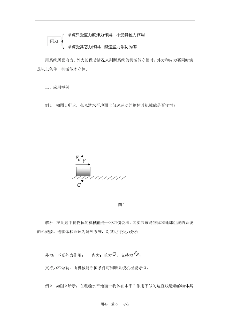 高三物理高考解题方法谈：判断系统机械能守恒的方法学案_第2页