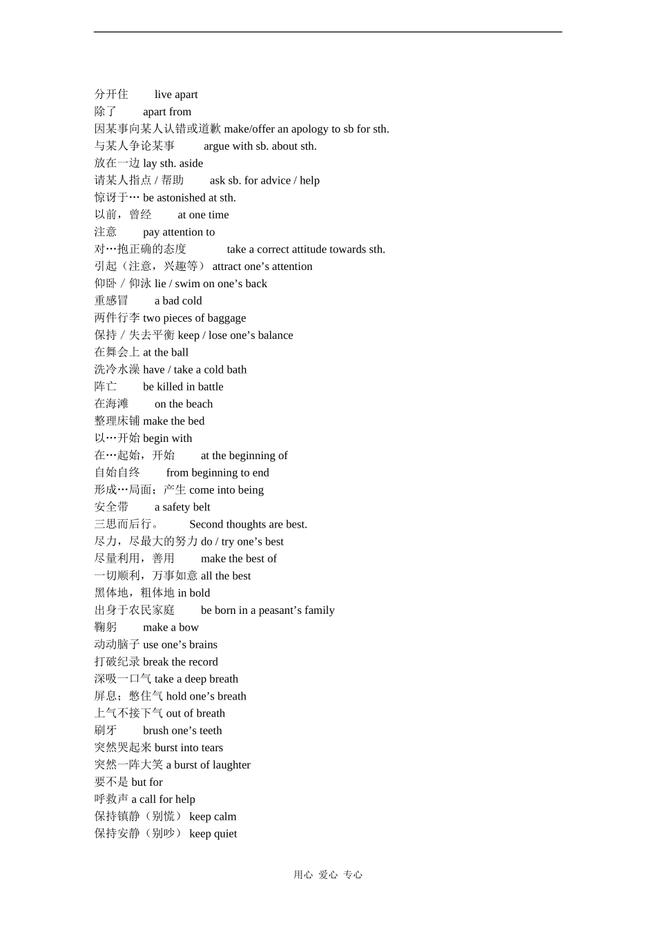 高三英语：高考写作素材_第2页