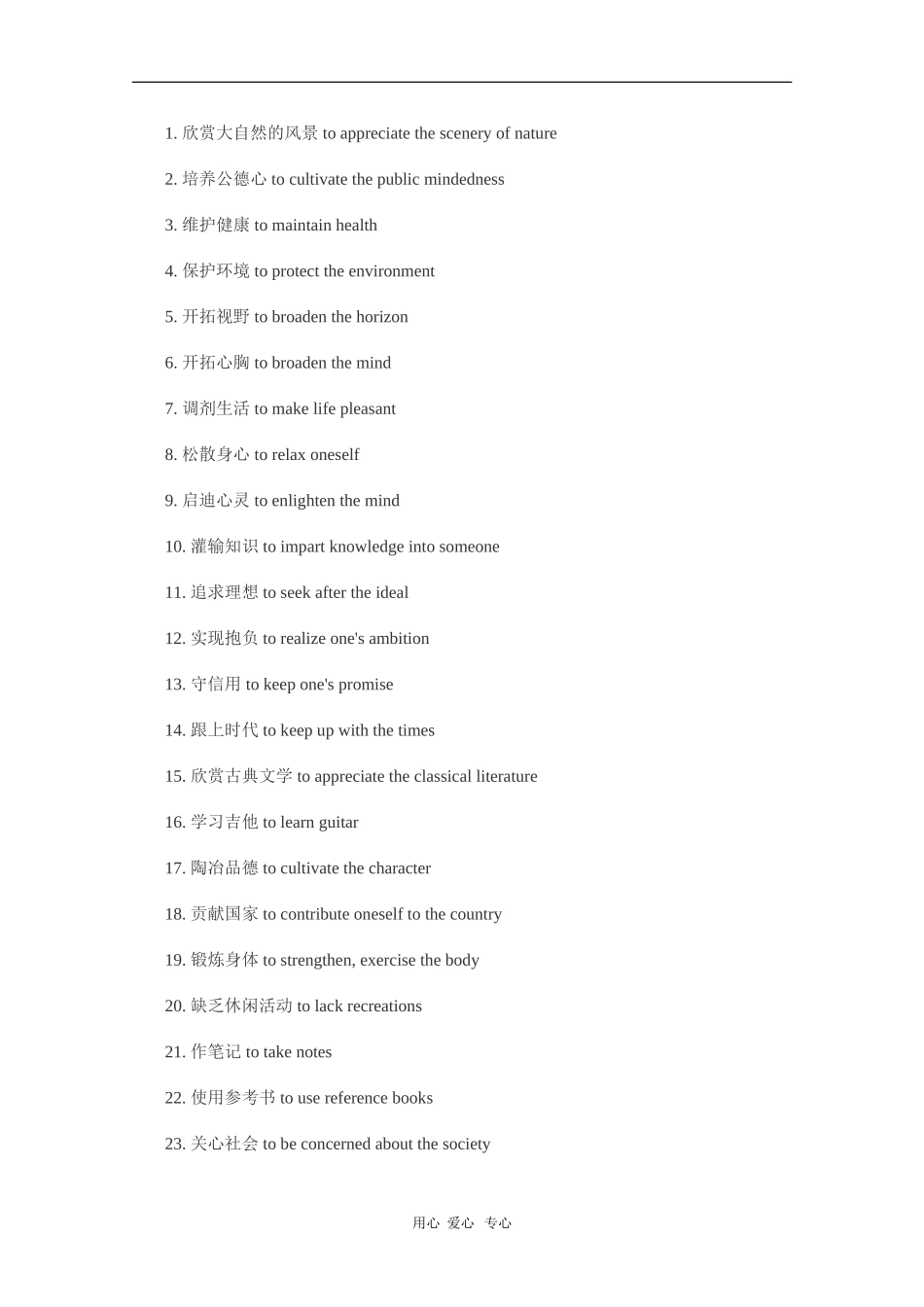 高三英语高考书面表达必备短语151条_第1页