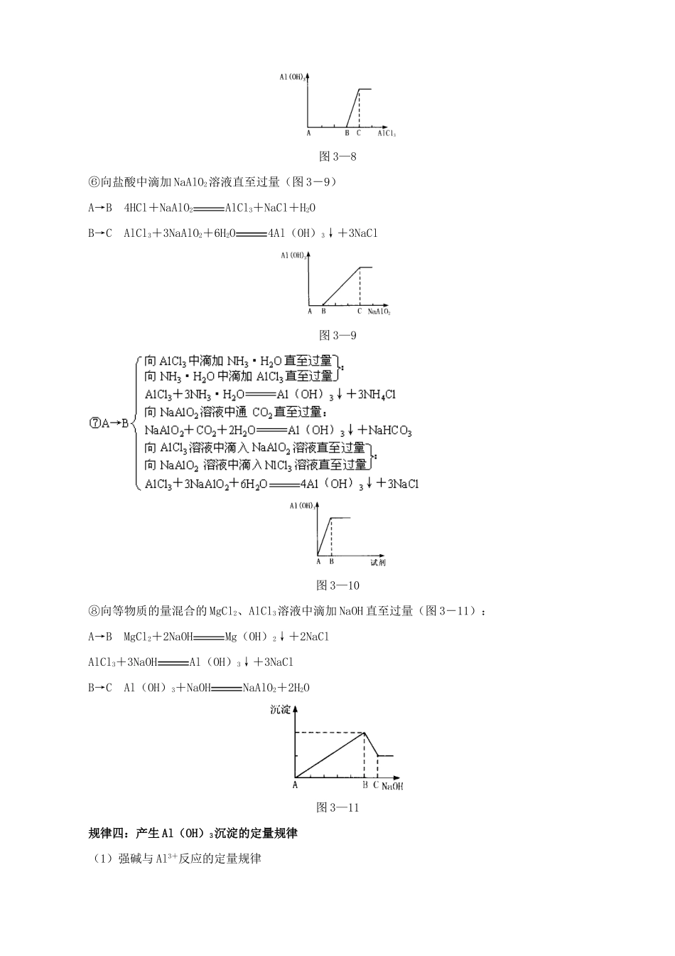 高中化学 3.1《从铝土矿到铝合金》素材 苏教版必修1_第3页