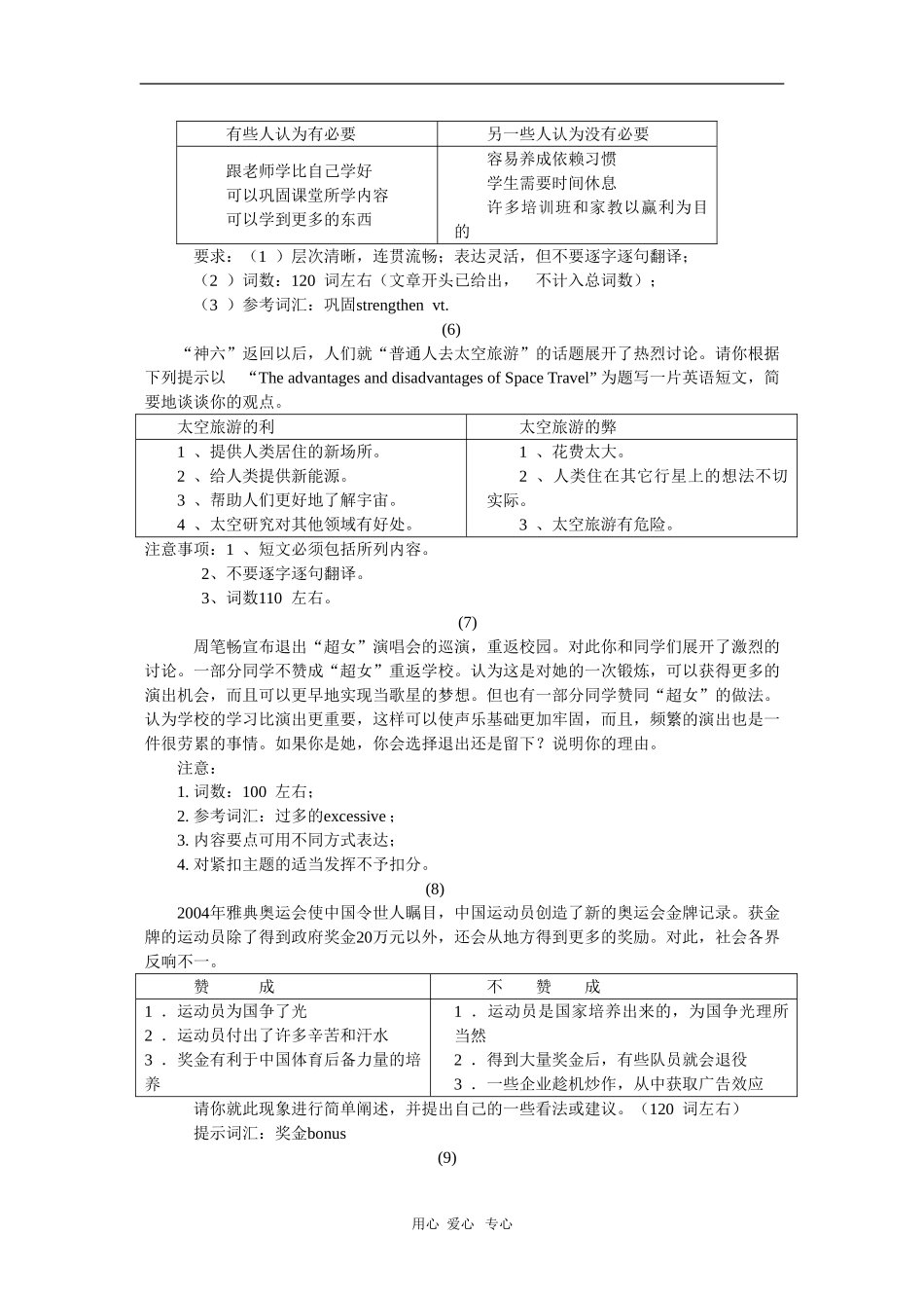 高三英语高考作文素材：精选范文40篇（一）_第2页