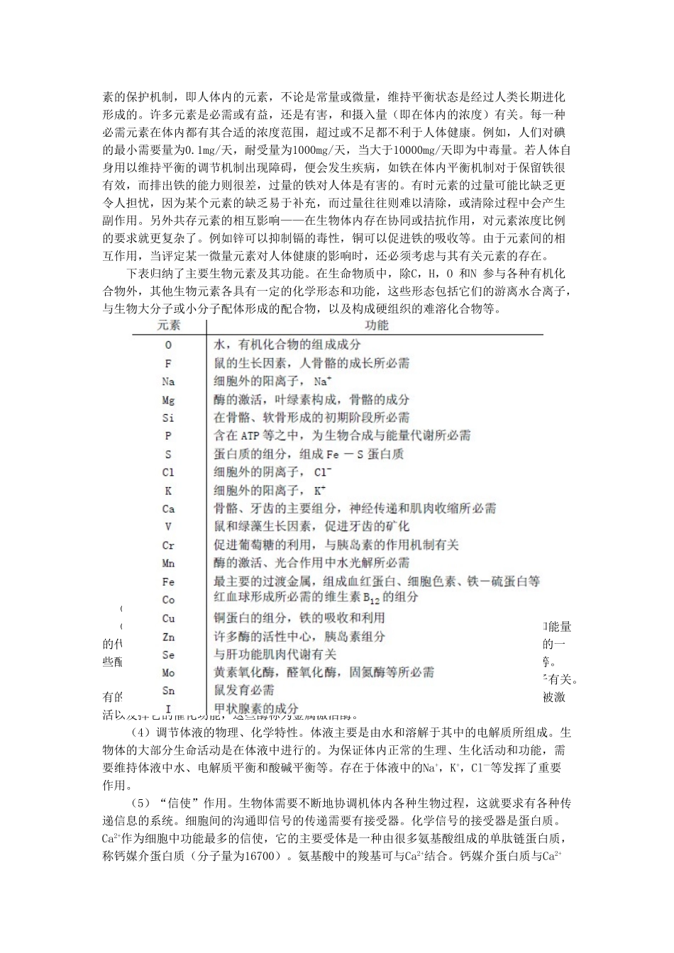 高中化学 2.1《摄取人体必需的化学元素》素材 苏教版选修1_第2页
