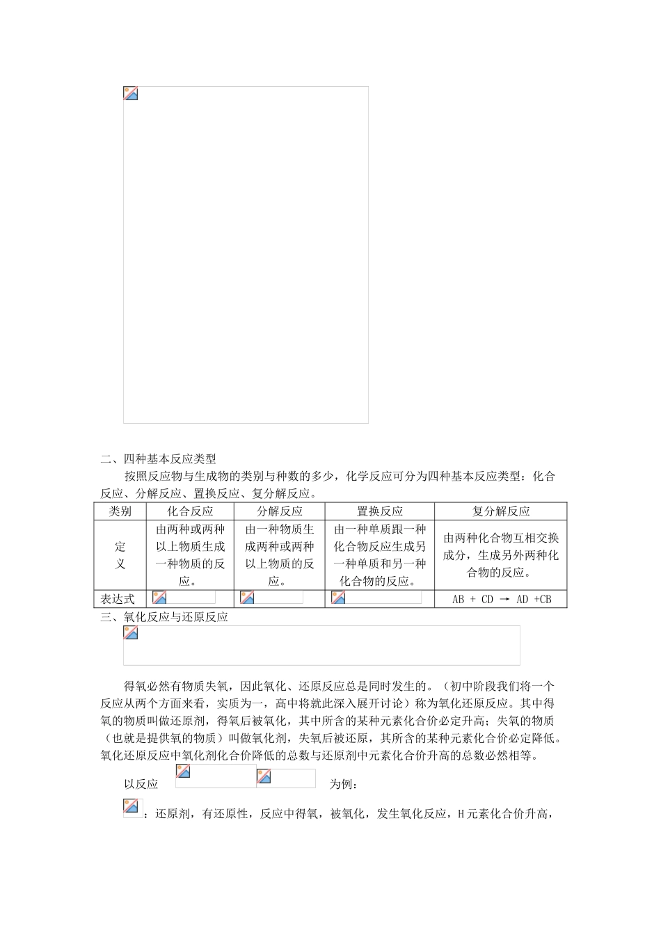 高中化学 初升高暑期衔接班 第1讲 无机化合物讲义-人教版高一全册化学素材_第2页