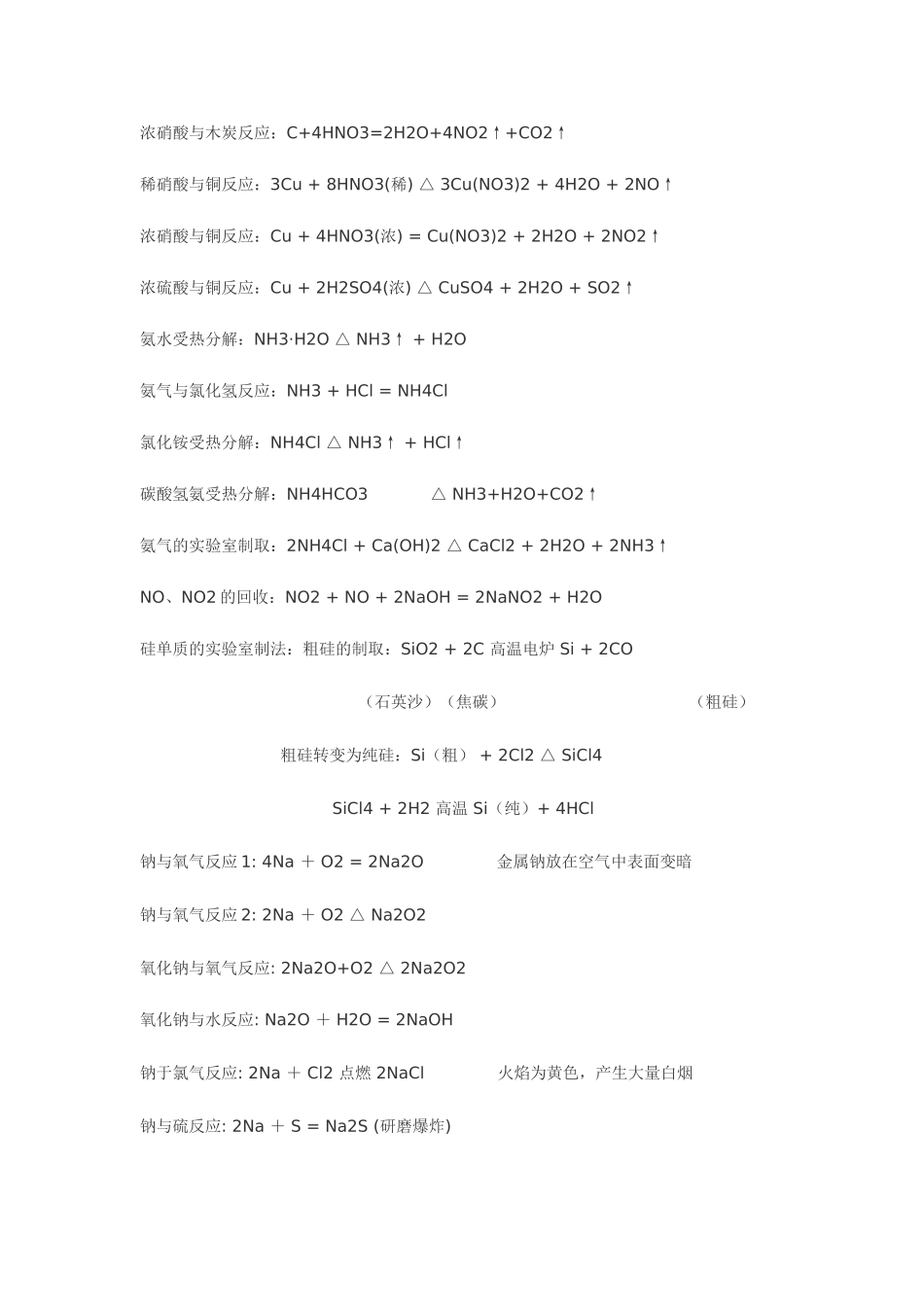 高中化学 公式整理_第3页