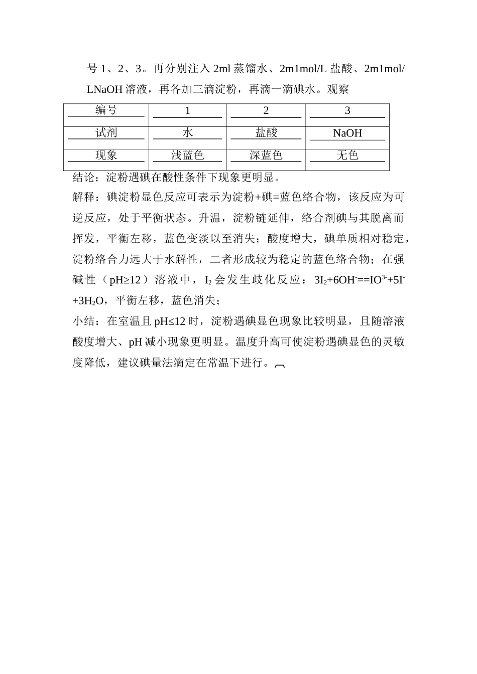 高中化学《硫代硫酸钠与酸反应速率的影响因素》文字素材2 苏教版选修6_第3页