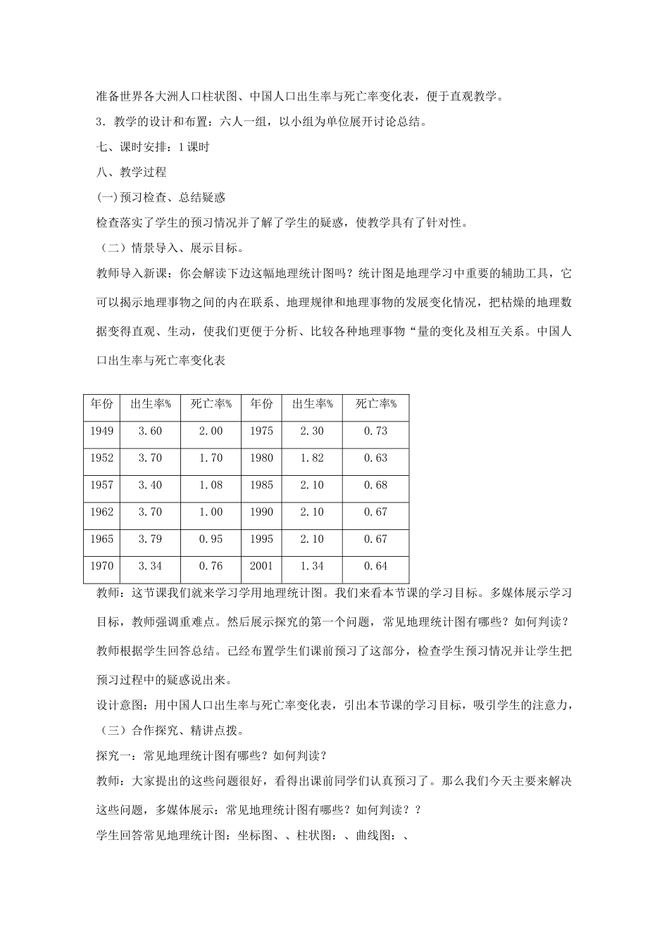 高中地理 第1单元 单元活动 学用地理统计图教学案一体化 鲁教版必修2_第2页