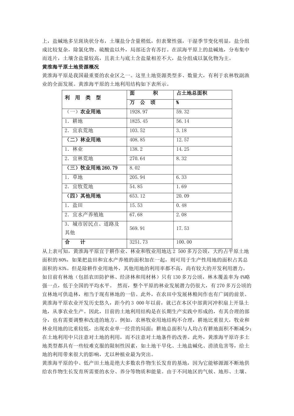 高中地理 6.1《中、低产田治理的地理背景》素材 旧人教版选修2_第2页