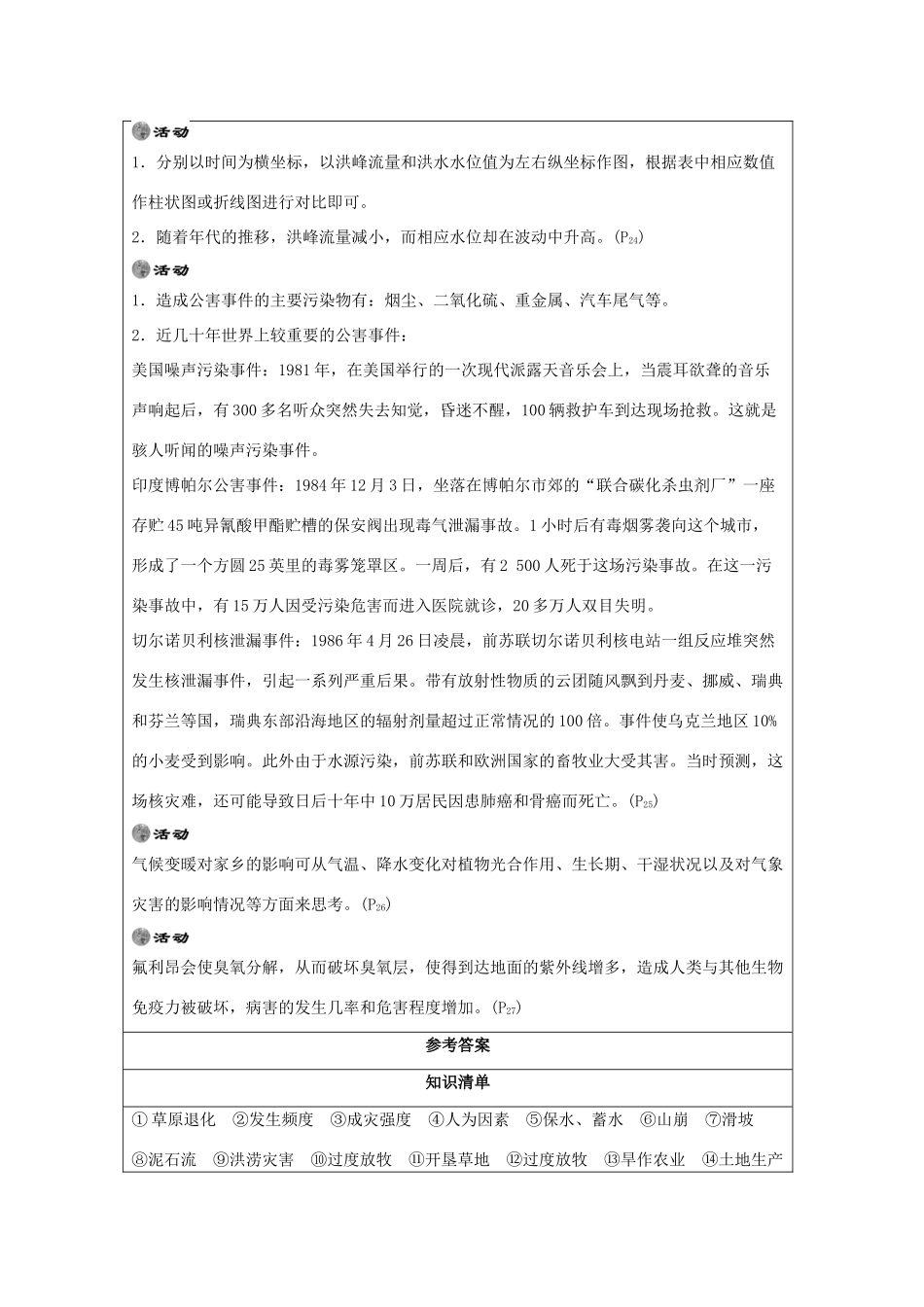 高中地理 第1章 自然灾害概述 1.3 人类活动与自然灾害素材 湘教版选修5-湘教版高二选修5地理素材_第3页