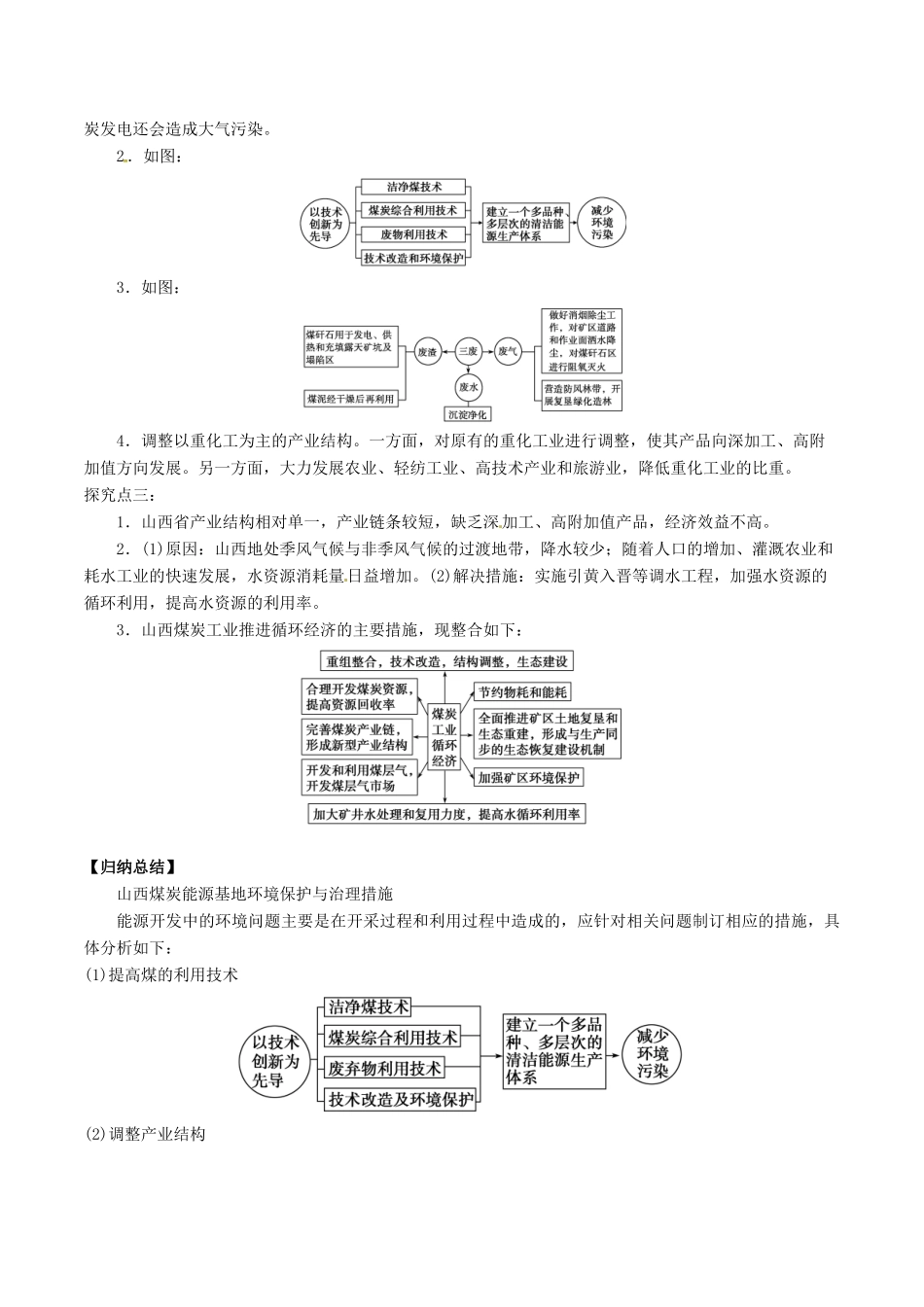 高中地理 第3章 第1节 能源资源的开发（第2课时）学案 新人教版必修3-新人教版高二必修3地理学案_第3页