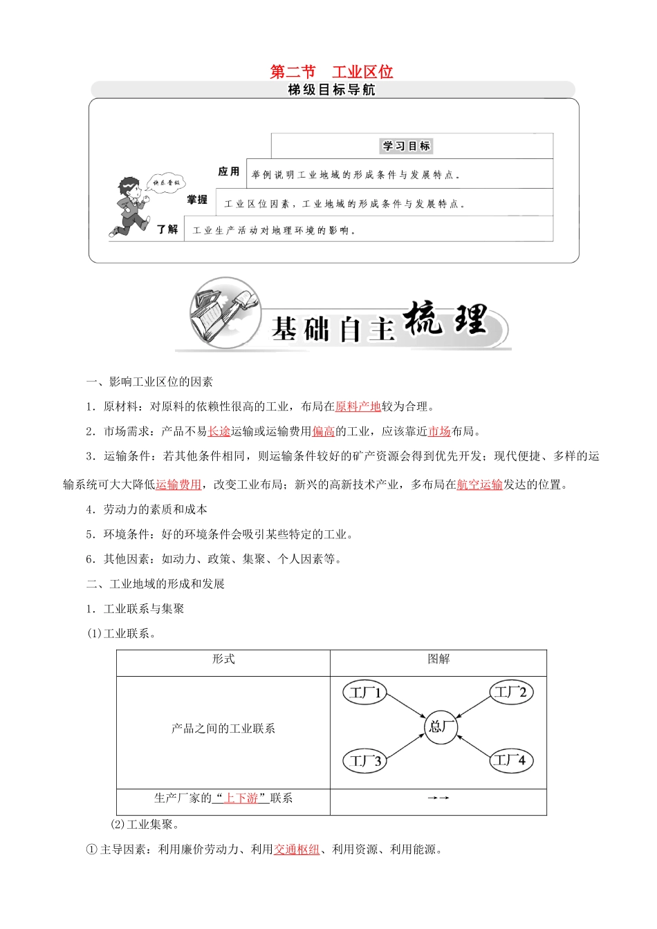高中地理 第三章 生产活动与地域联系 3.2 工业区位素材 中图版必修2-中图版高一必修2地理素材_第1页