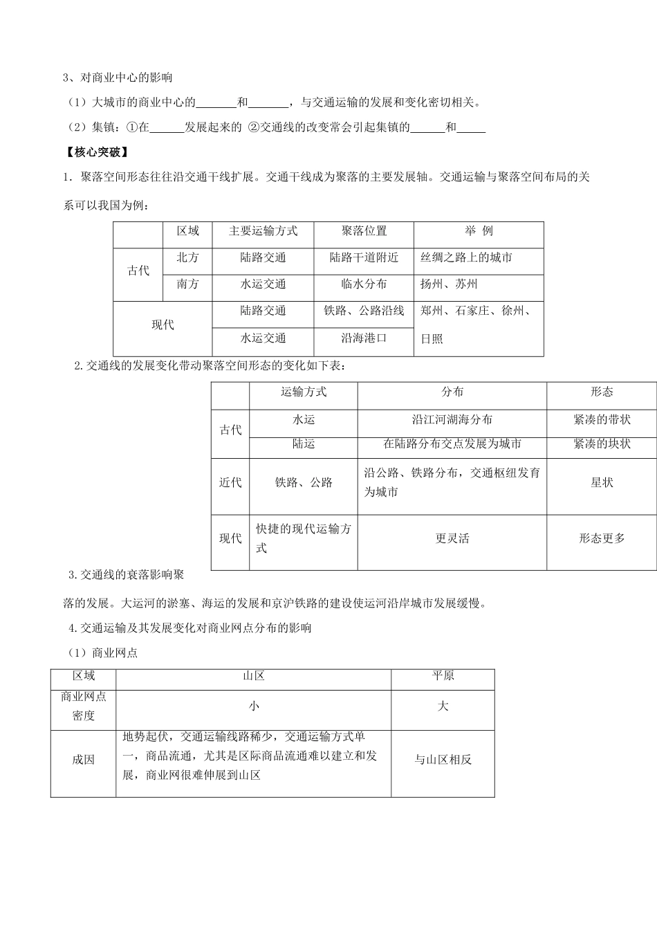 高中地理 第三章 生产活动与地域联系 3.3 交通运输布局变化及其影响素材 中图版必修2-中图版高一必修2地理素材_第3页
