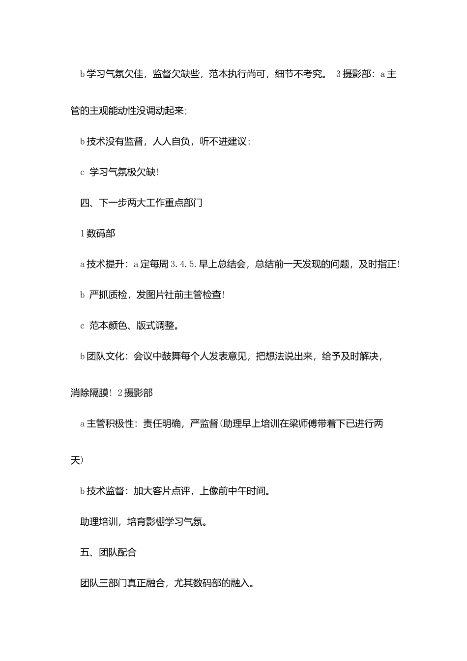 做婚纱的月总结报告5篇_第2页