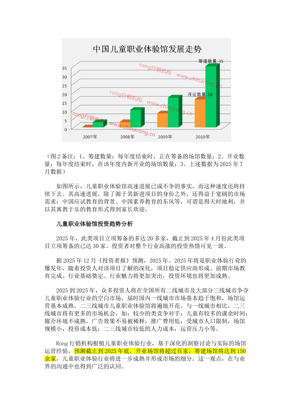 儿童职业体验馆投资报告_第2页