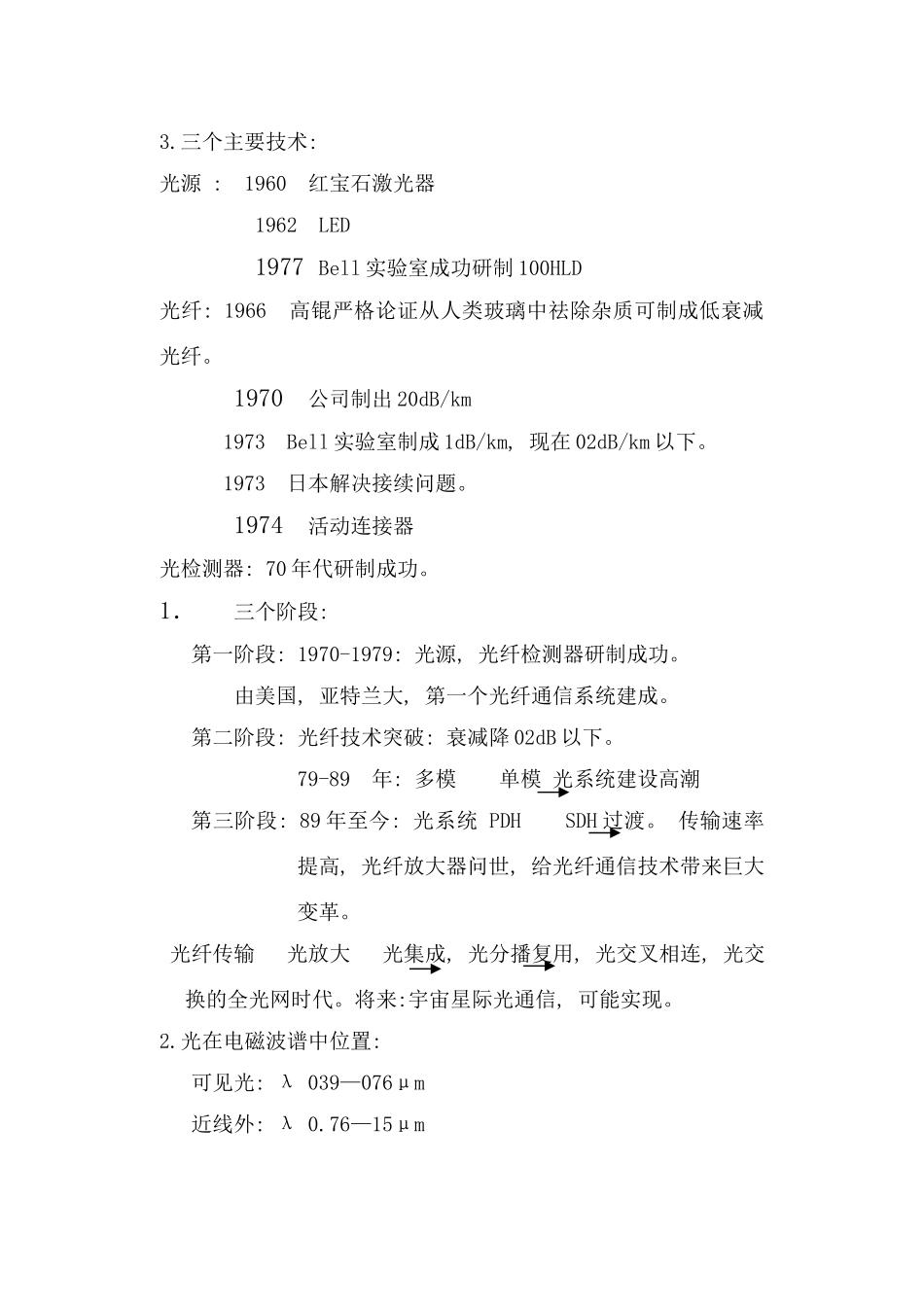 光纤通信技术电子教案样本_第2页