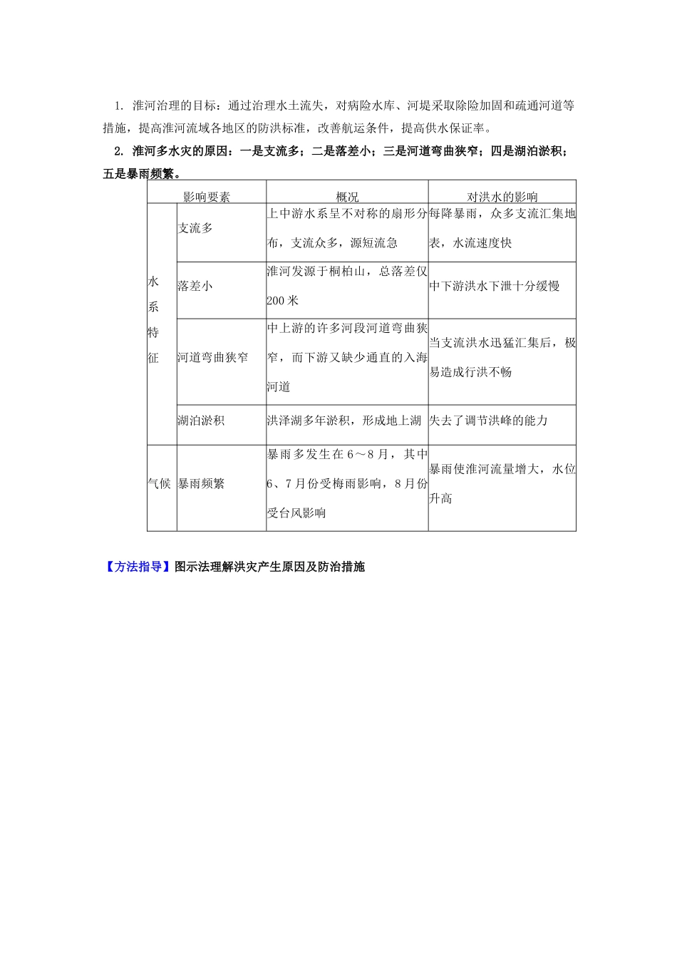 高中地理 第四章 防灾与减灾 我国主要减灾工程学案 湘教版选修5-湘教版高二选修5地理学案_第2页