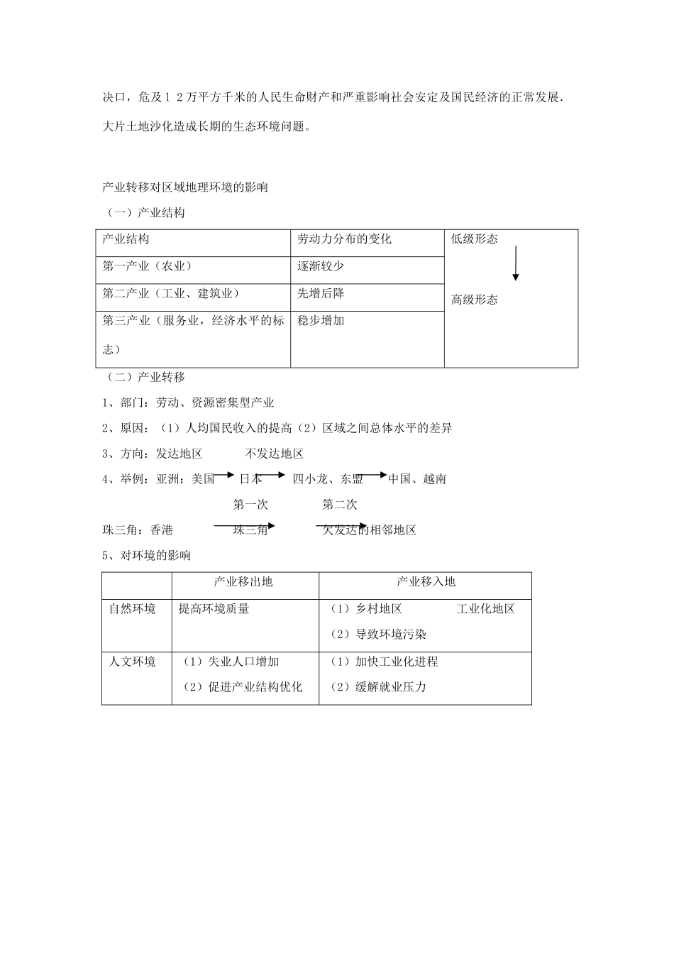 高中地理 经济发达地区的可持续发展—以珠江三角洲地区为例素材 鲁教版必修3_第3页