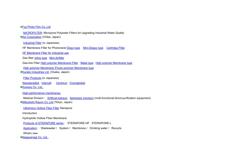 全球膜生产工厂_第2页