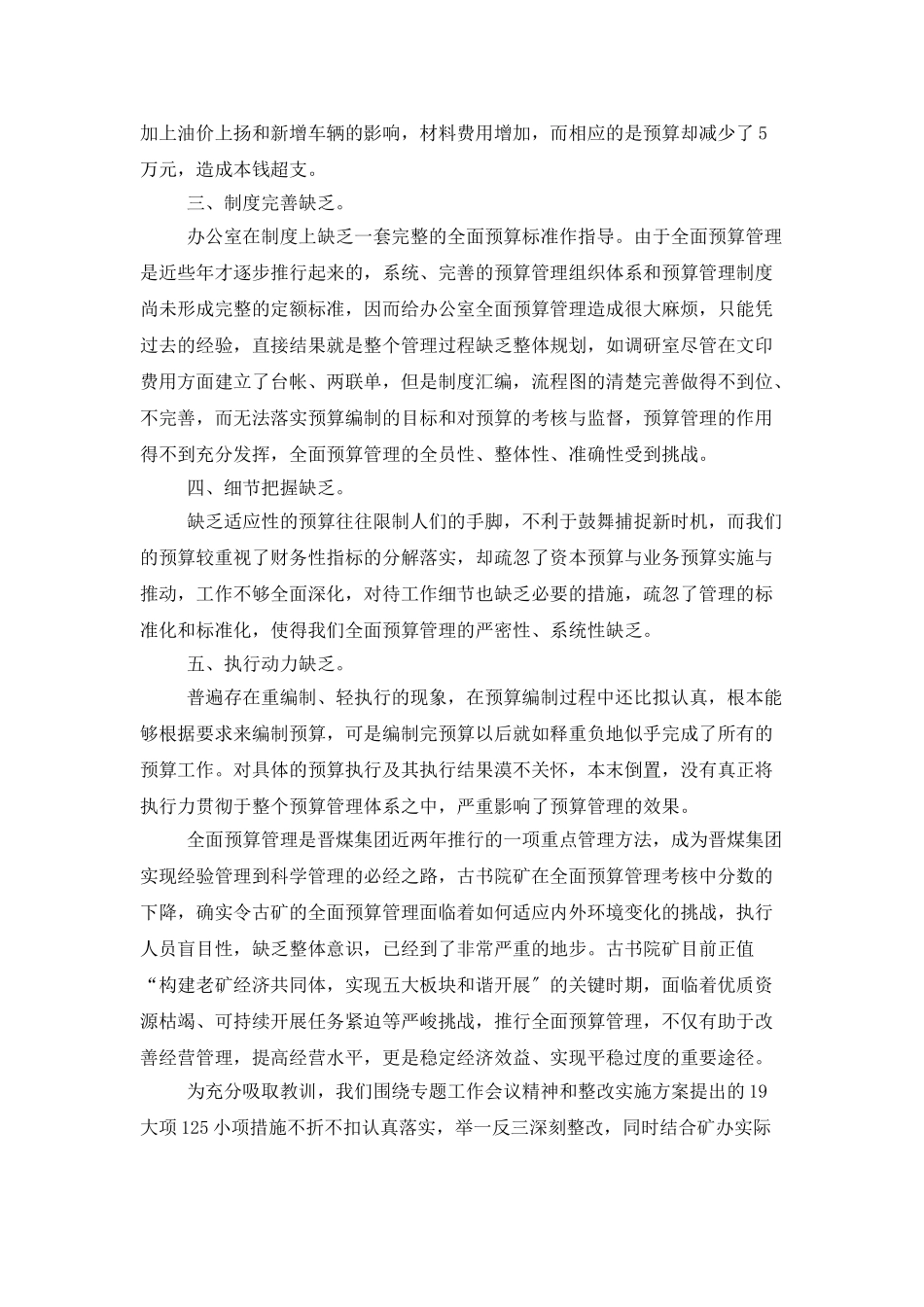 全面预算工作总结_第2页