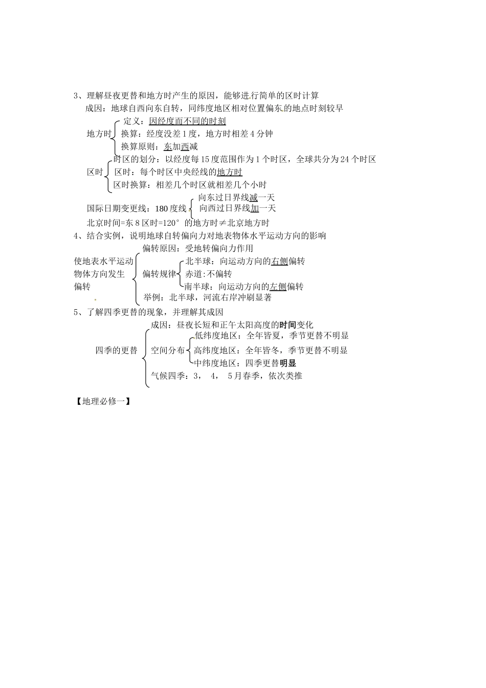 高中地理会考考点解析 从宇宙看地球素材 鲁教版-鲁教版高中全册地理素材_第2页