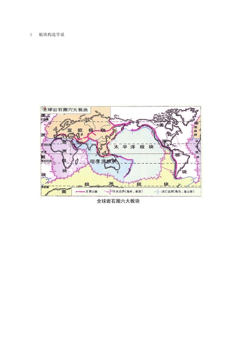 高中地理：2.3《海底地形的形成》学案中图版选修2中图版选修2_第2页