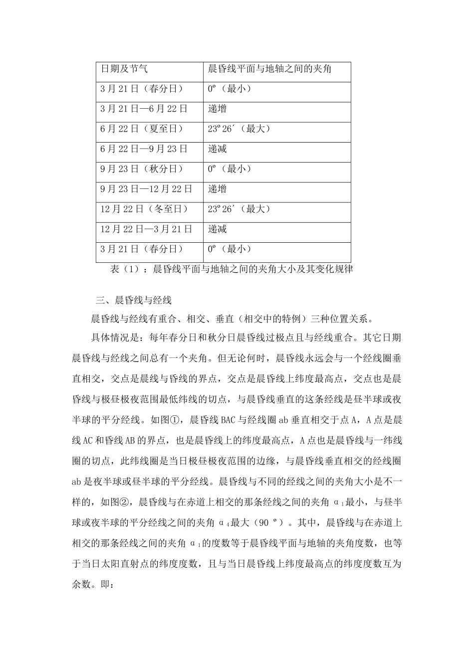 高中地理如何才能正确理解晨昏线_第2页