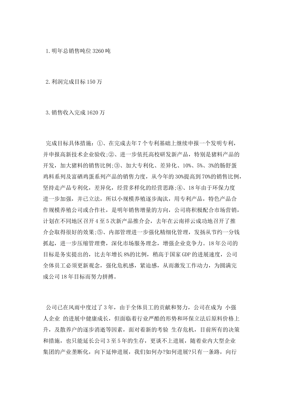 公司2025工作总结及2025年目标_第2页