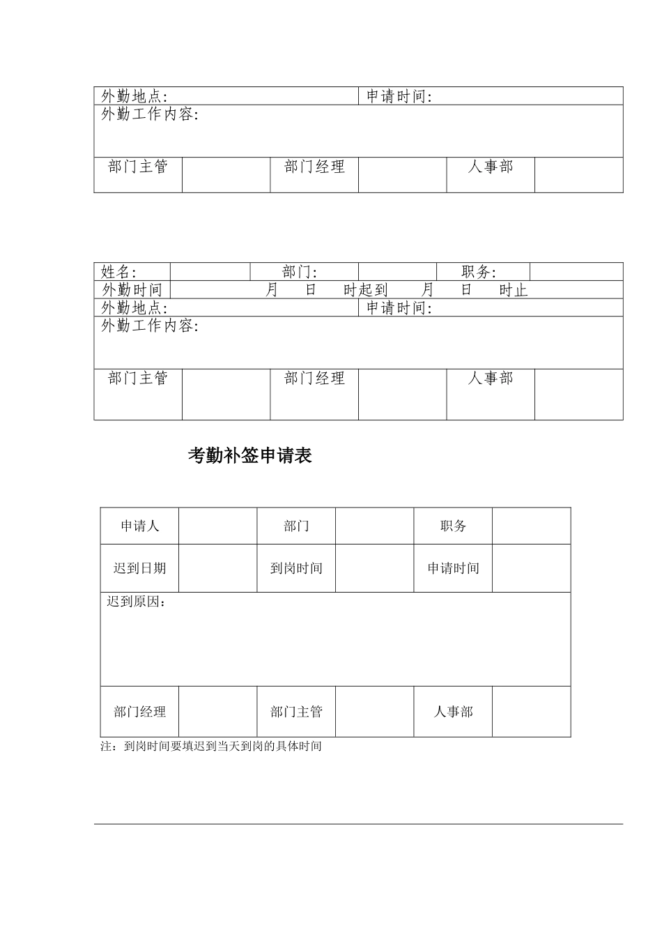 公司人事管理制度总_第2页