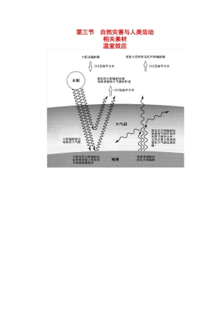 高中地理鲁教版地理第三单元 第三节 自然灾害与人类活动（素材）鲁教版选修5