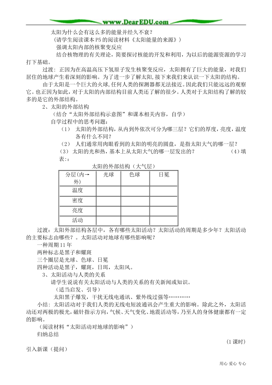 高中地理选修1太阳和太阳系_第2页