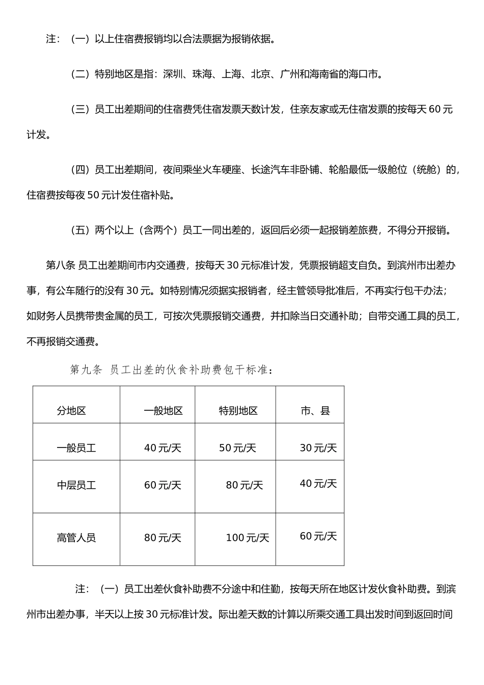 公司差旅费报销规定_第3页