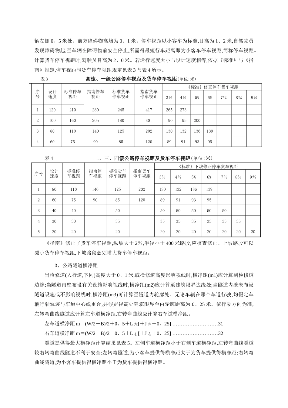 关于公路隧道视距曲线半径的探讨_第2页
