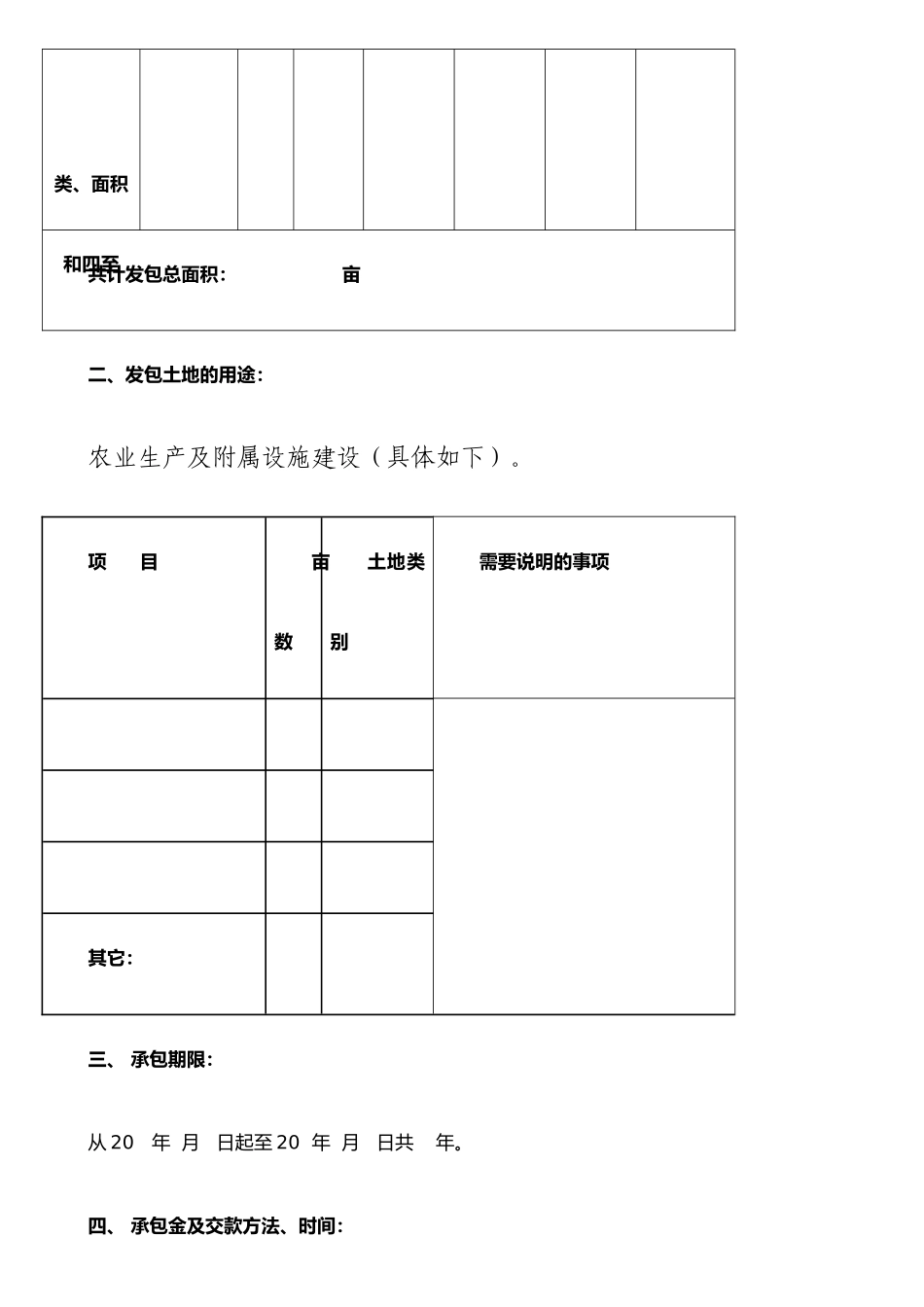 农村土地承包合同9755778150_第2页