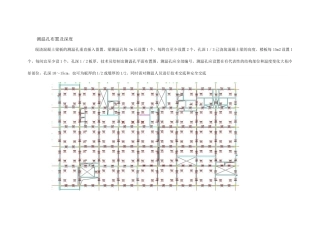 冬季施工测温点布置