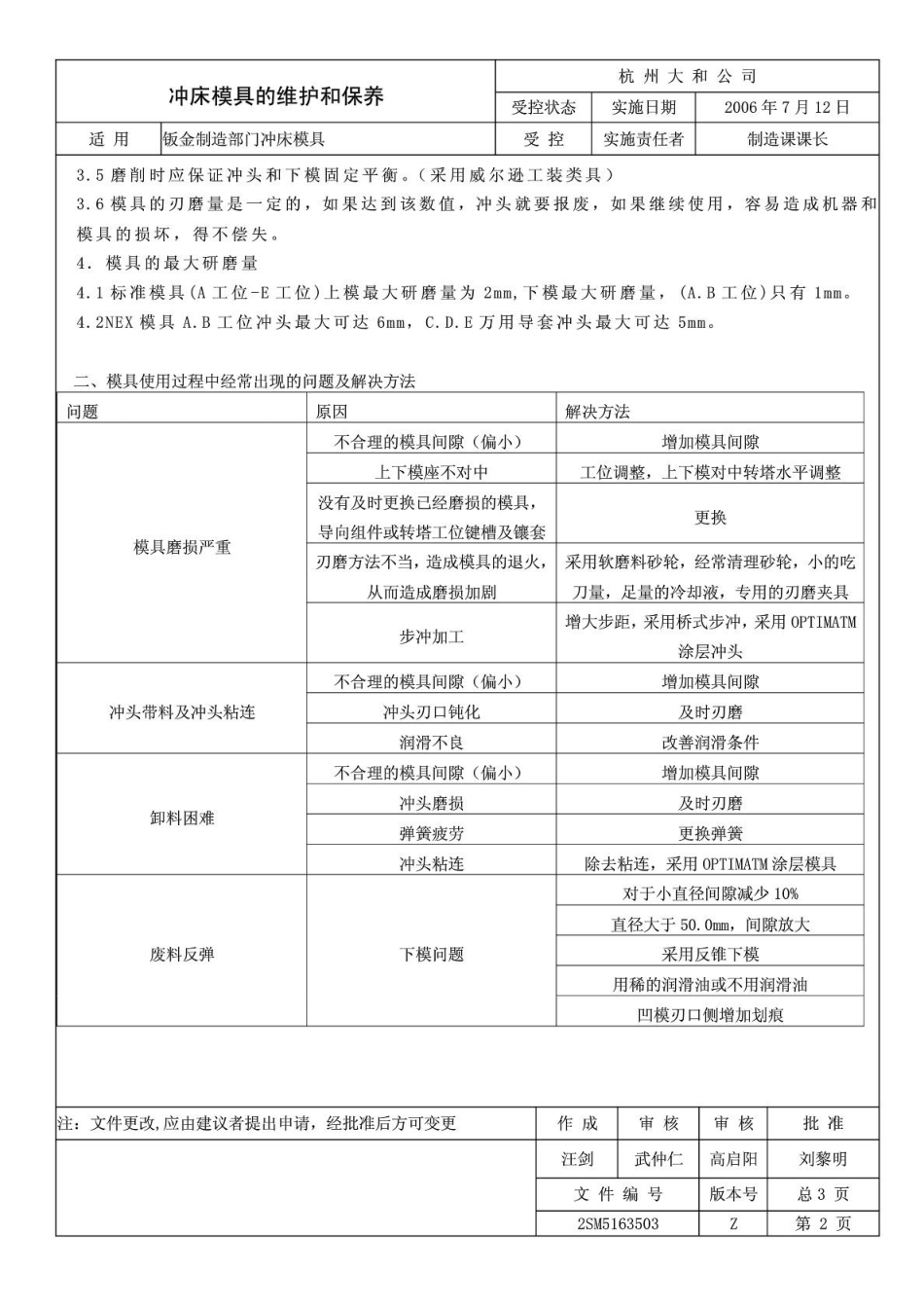 冲床模具的维护和保养_第2页