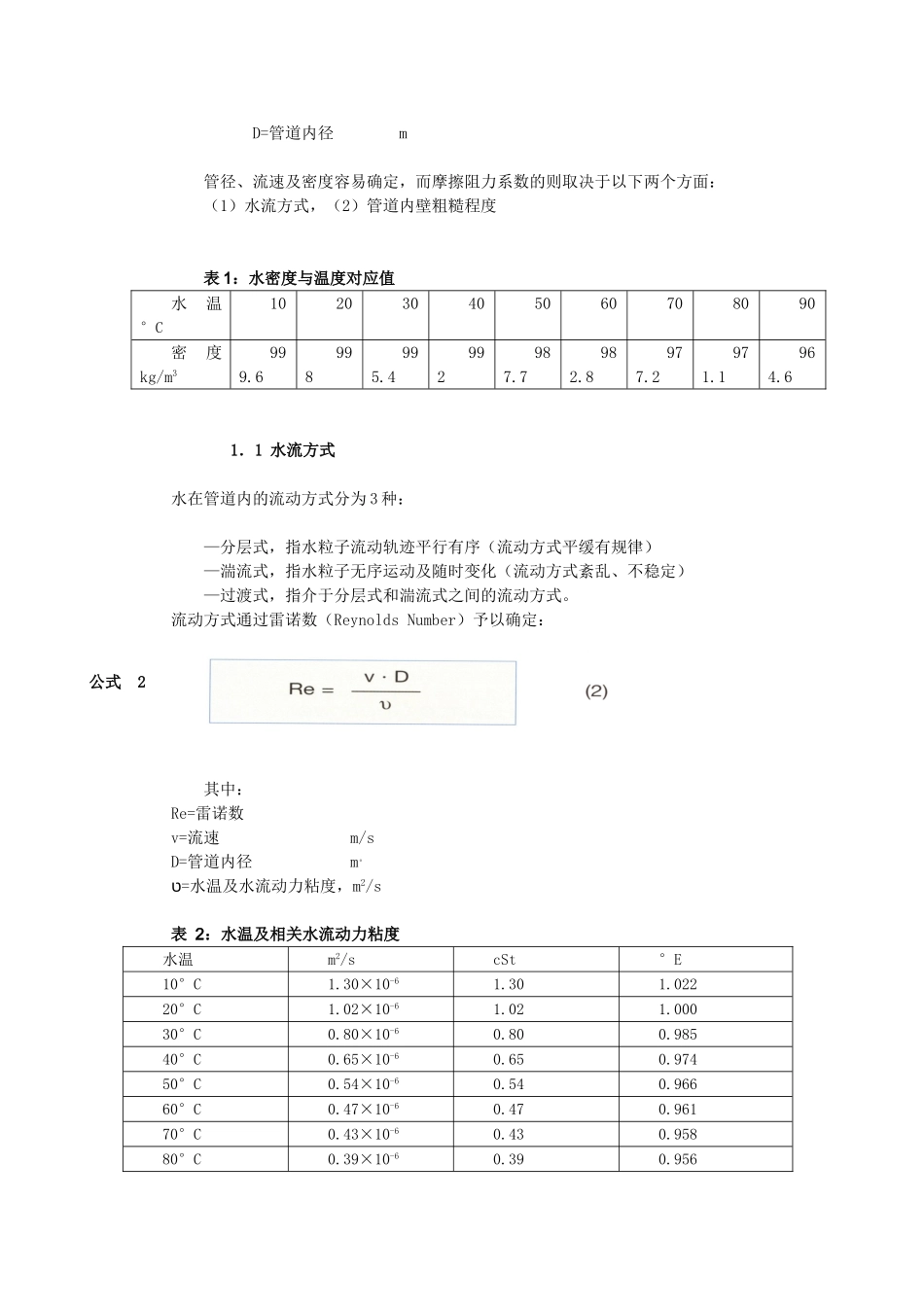 冷热水管道的压力损失_第2页