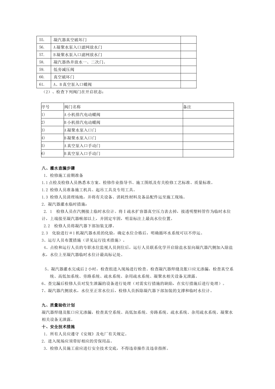 凝汽器灌水查漏_第3页