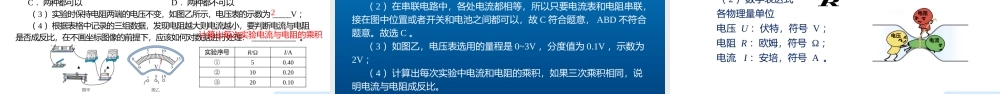 2026年中考物理一轮复习重难点一遍过专题16+欧姆定律（课件）