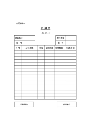 分步成本会计制度表格