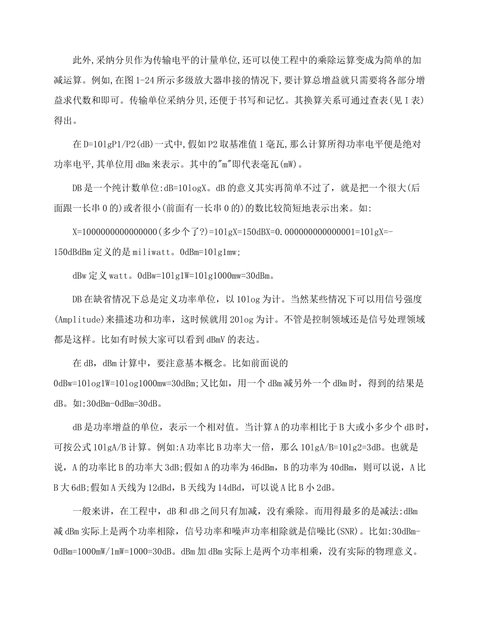 分贝电平 电压功率 电压_第3页