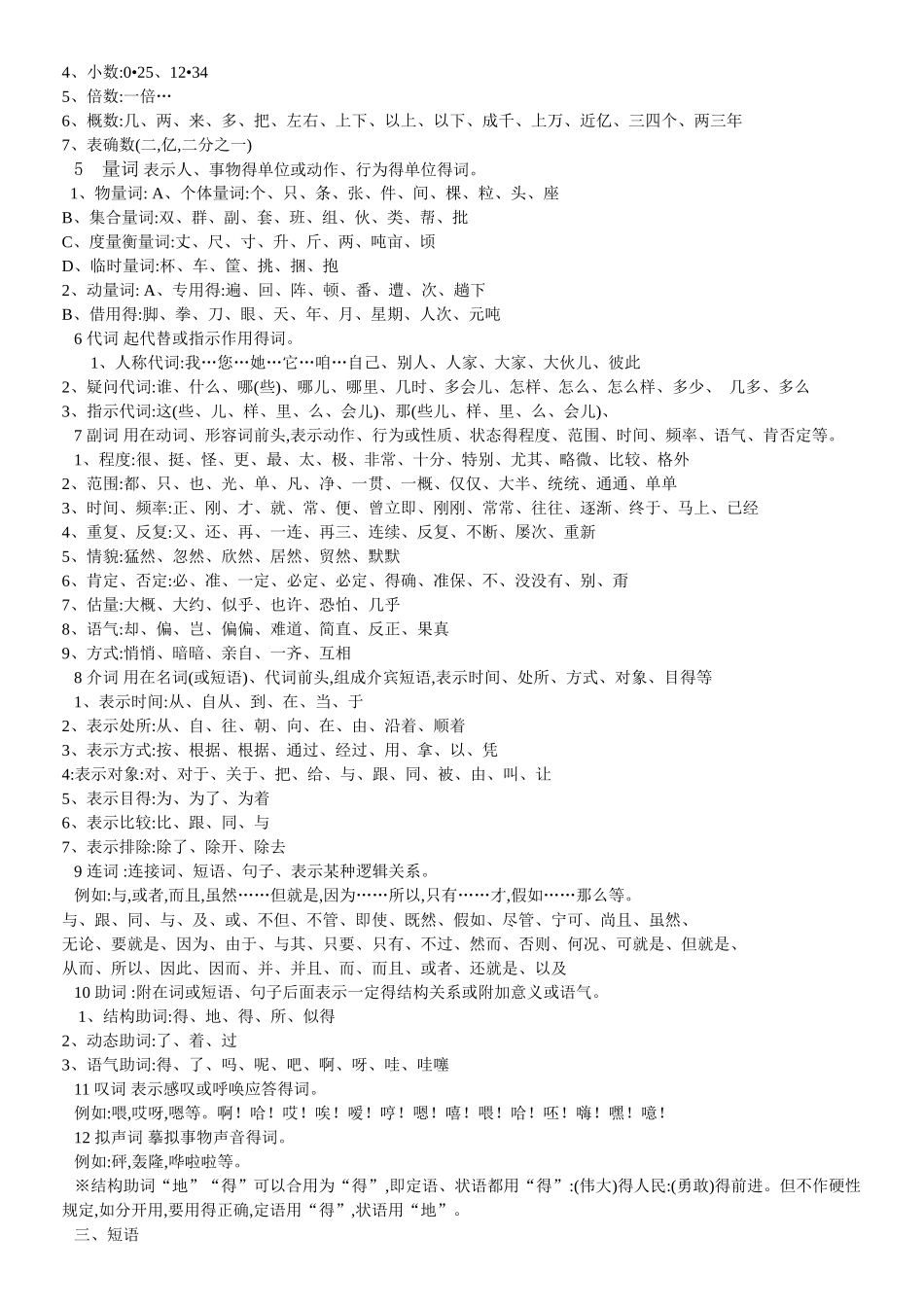 初中语文语法基础知识全集_第2页