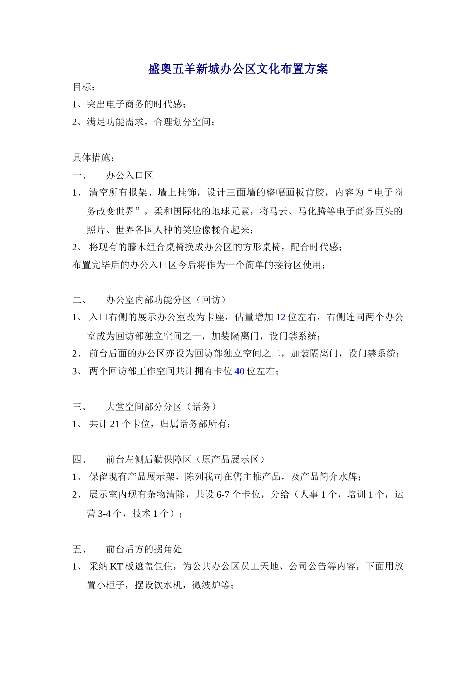 办公室文化布置方案_第1页