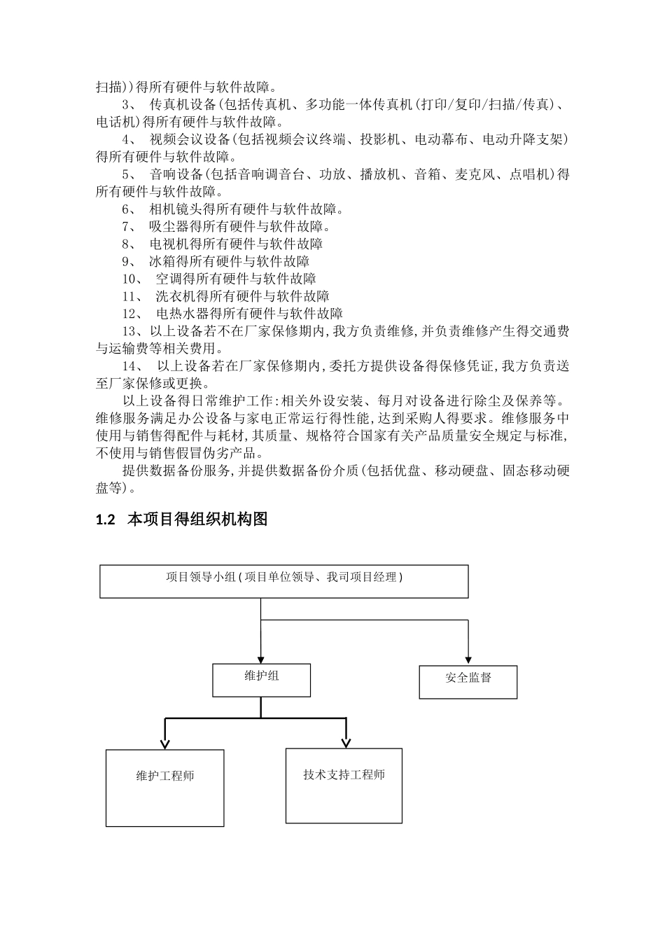 办公设备维护方案_第2页