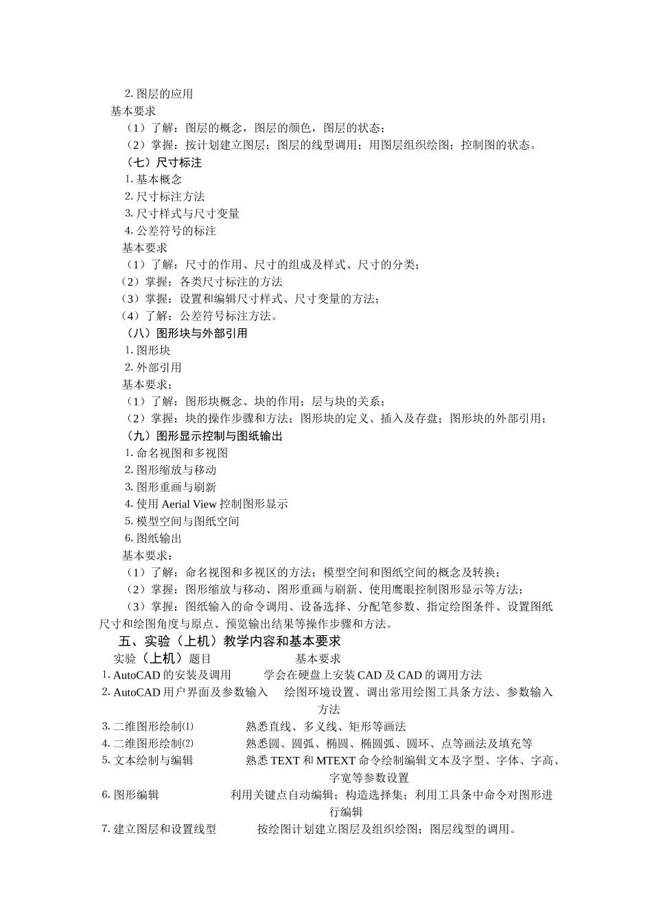 化工过程CAD教学大纲_第3页