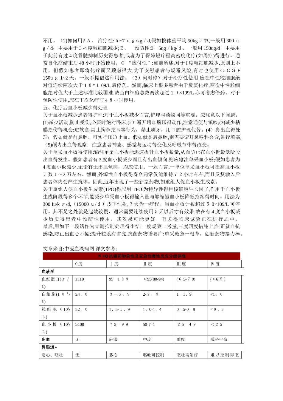 化疗不良反应分度_第3页