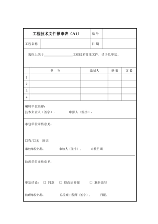北京城区所用监理表格