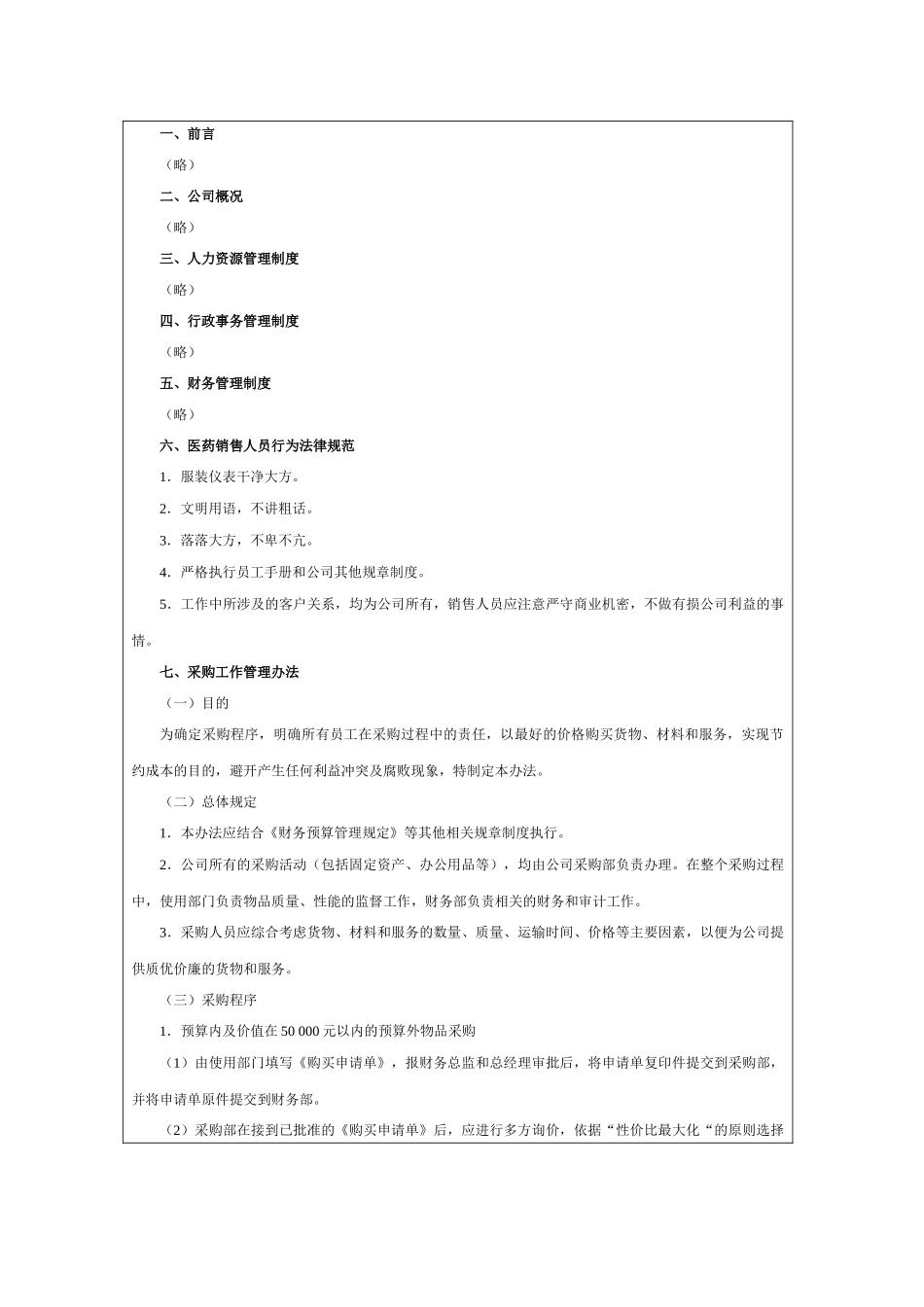 医药公司员工手册_第2页