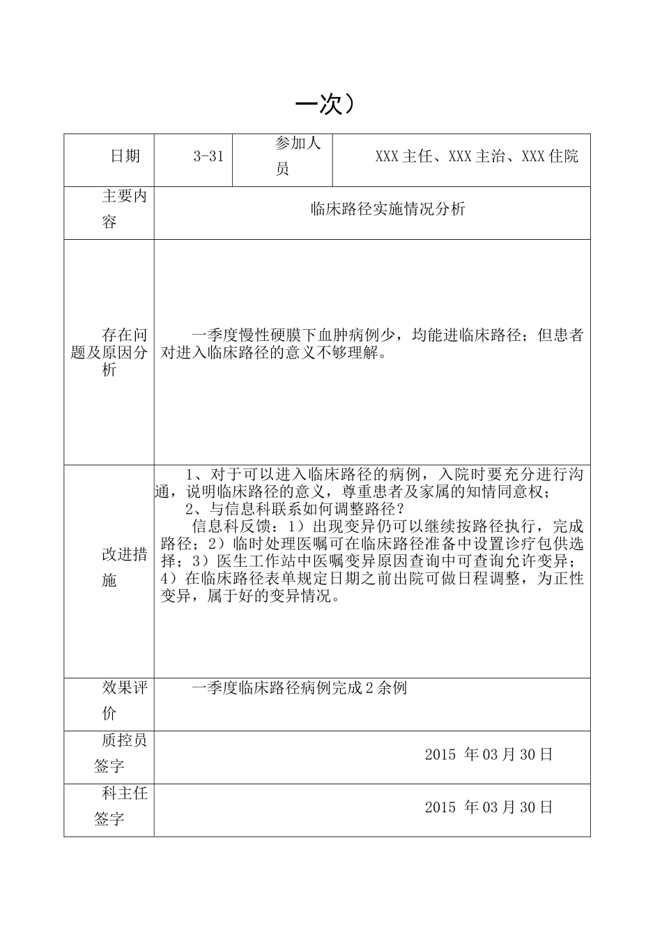 医院台账——神经外科临床路径管理_第3页